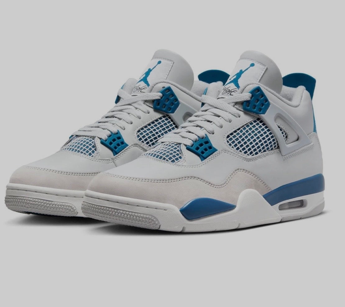 JORDAN 4 METALIC BLUE